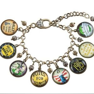 Votes For Women Charm Bracelet